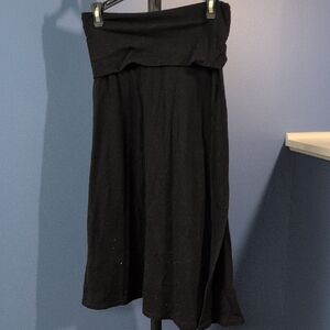 Alpine Design Elegant Black A-Line Skirt